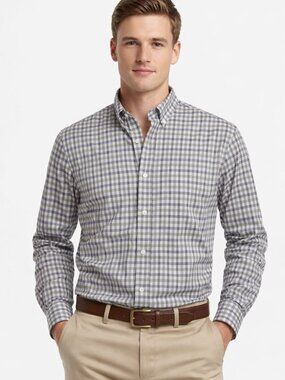 1/2 PRICE🔻Tommy Hilfiger Regular Fit Casual Button Down Shirt 17 34/35 Men's